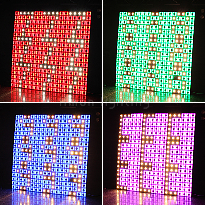 6x6 36pcs 3w Warm White Pixel Control Gold Led Matrix Beam Bar Effect Light