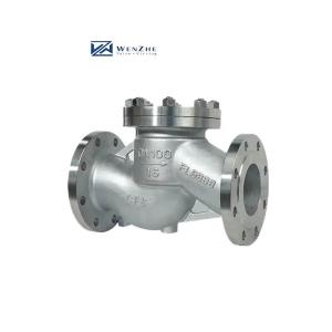 Quality Flanged Lift Check Valve Silver Stainless Steel 304 316 316L PN16 PN25 PN40 PN64 PN100 wholesale
