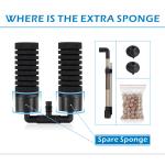 4w 10 Gallon Air Pump Sponge Filter For Aquarium
