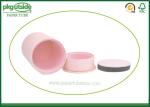 Pink Paperboard Cosmetic Packaging , Custom Paperboard Push Up Tubes