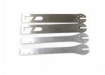 Stainless steel orthopedics sagittal swing saw blades veterinary surgical