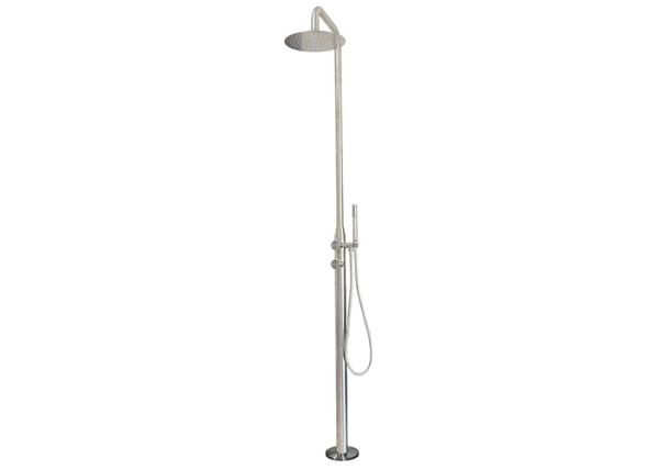 Stainless steel 316 Watermark Outdoor Shower Satin Solar Shower Freestanding