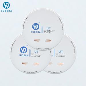 Quality Ceramic Dentures UT 98mm Dental Zirconia Blank CAD CAM System wholesale
