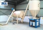 Automatic Feeding Dry Mix Mortar Production Line With River Sand Cement Fly Ash