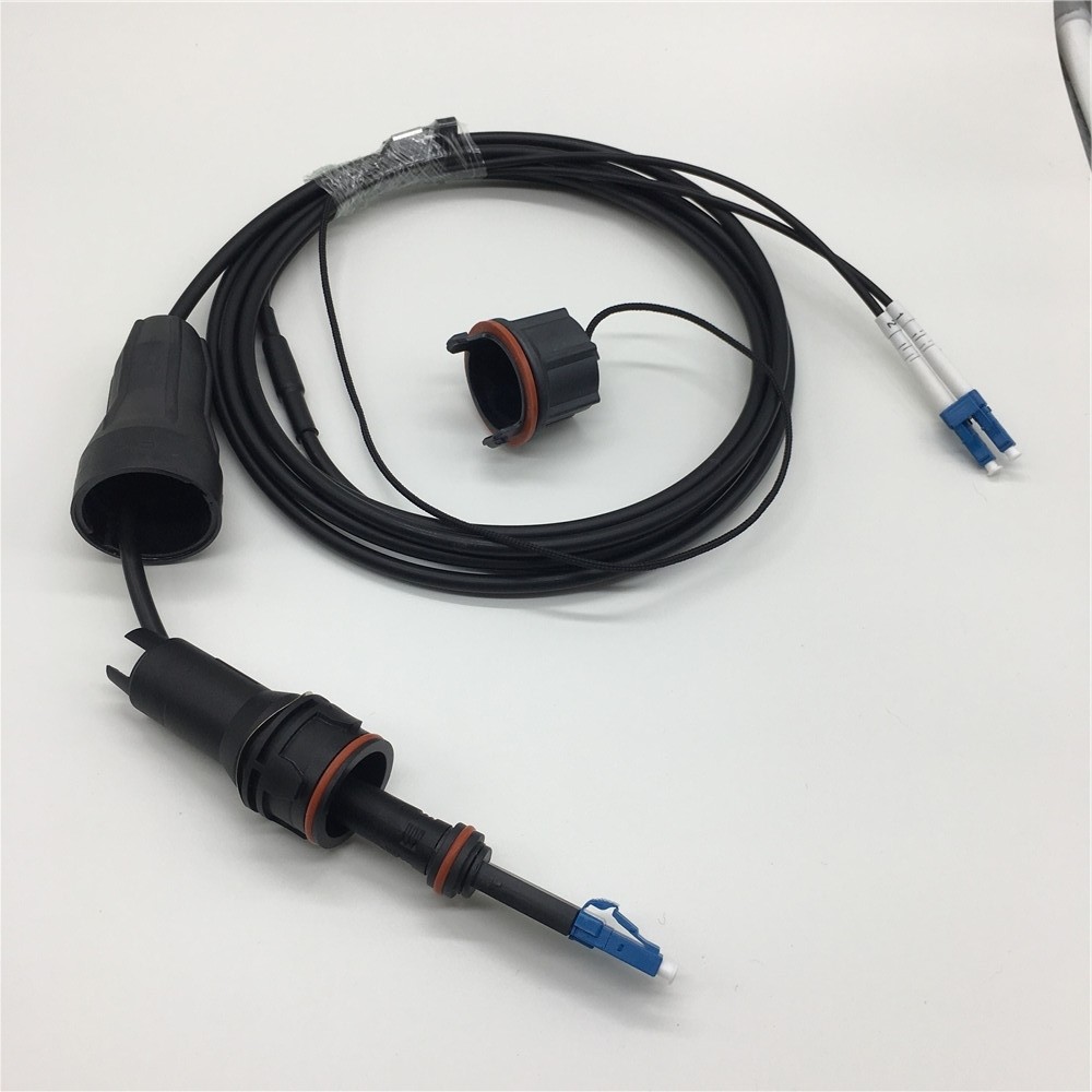 Fullaxs Armored Fiber Optic Duplex Patch Cord Outdoor 5G Telecom CPRI 1 - 100m for Ericsson