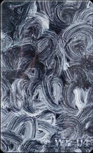 Quality 4ftx8ft Black Whirlpool Cast Acrylic Sheet Plastic Perspex Board Crafts wholesale