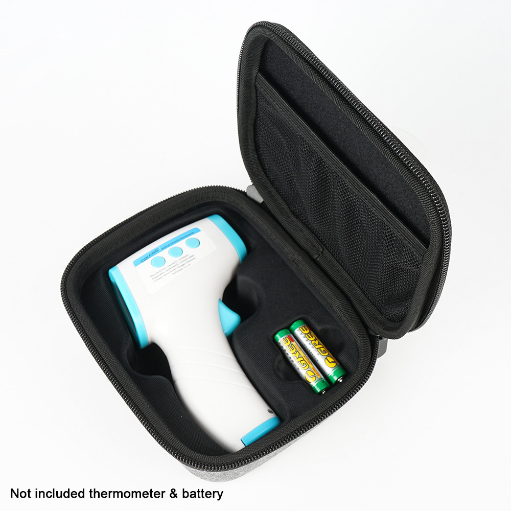 Travel Protective Box Zipper Closed Thermometer Storage Case