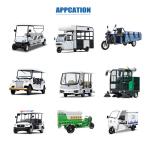 CE UN38.3 Certified Smart BMS Electric Golf Cart Lithium Battery 60Ah 70Ah 90Ah