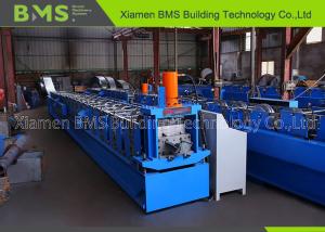 Quality Cr12 Blade Roofing Gutter Roll Forming Machine wholesale