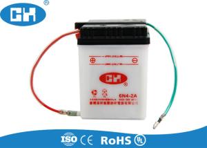 Quality Small 6v 4Ah Lead Acid Motorcycle Battery Dry Charged 88 * 85 * 96mm Durable wholesale