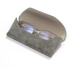 semi hard hand made fashion spectacles cases with high quality