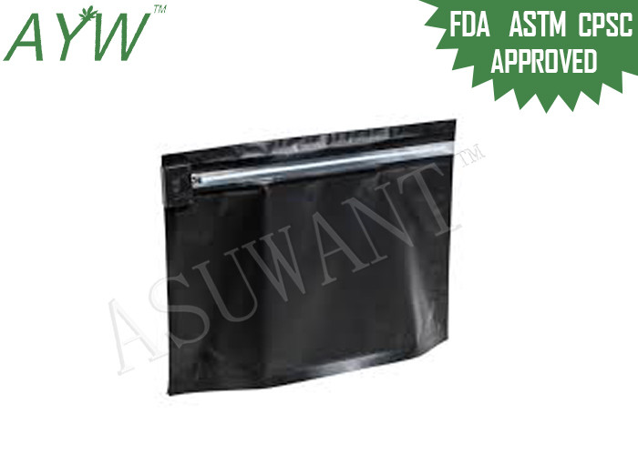 Aluminum Mylar Child Proof Zipper Bags Baby Food Packaging For Seed Cookies
