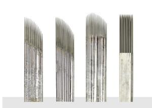 Quality Sterilized Tattoo Needles Microblading Blade to Produce Eyebrow Hair Strokes wholesale