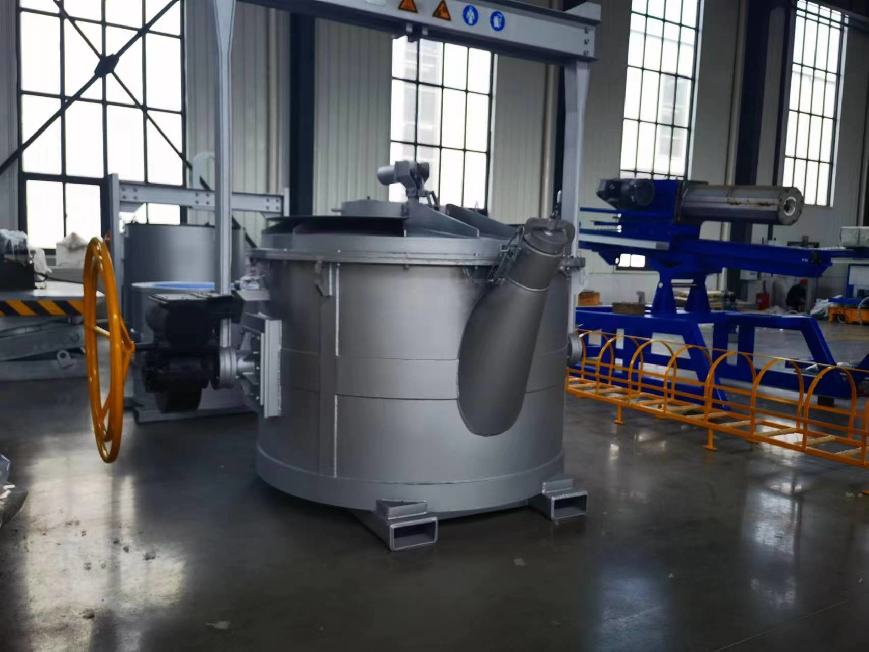 Transfer Of Aluminum With Customized Temperature Range Molten Aluminum Transfer Ladles And Durable Surface Finish