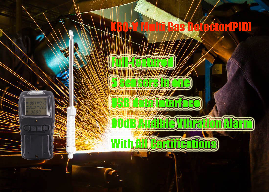 Portable Online Infrared Flammable Gas Monitor for SO2 NO CO CO2 O2