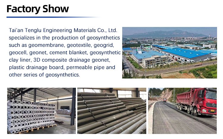 Modern Design Road Reinforcement Fiberglass Asphalt Geogrids for Customer Requirements