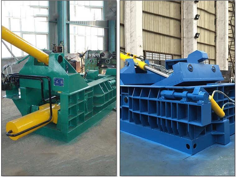 Hydraulic Briquetting Machine Waste Paper Cloth Metal Level Iron Chip