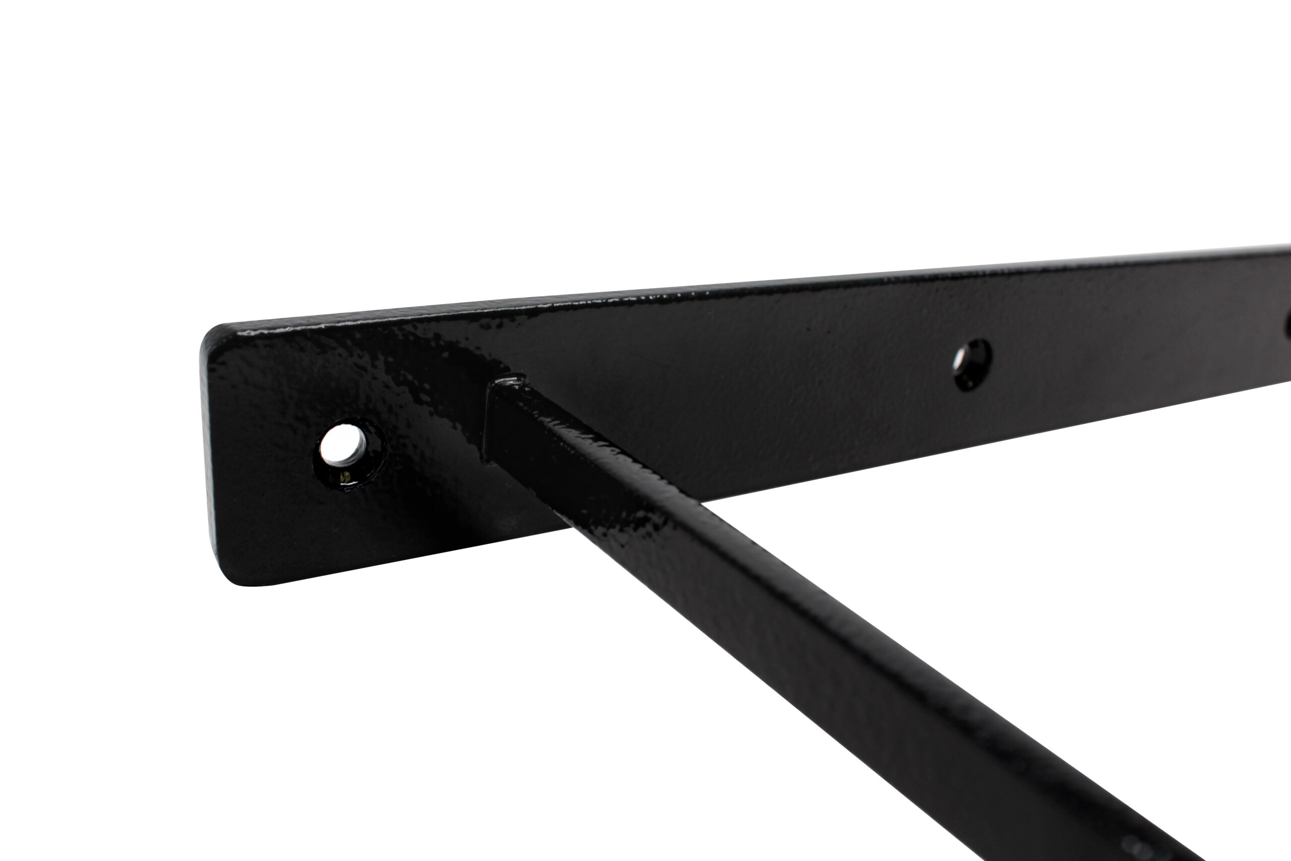 Black Powder Coating Shelf Support Hidden Brackets for Floating Shelves Steel Bracket