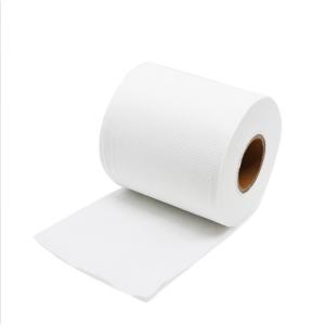 Quality 40gsm Spunlace Nonwoven Fabric Rolls For Wet Wipes wholesale