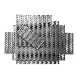 White Zinc Plating Roof Truss Major Digit Gang Nail Plate for Dependable