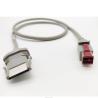 Buy cheap 24V PoweredUSB Cable 24V To 1X8P Printer Cable Grey 12V from wholesalers