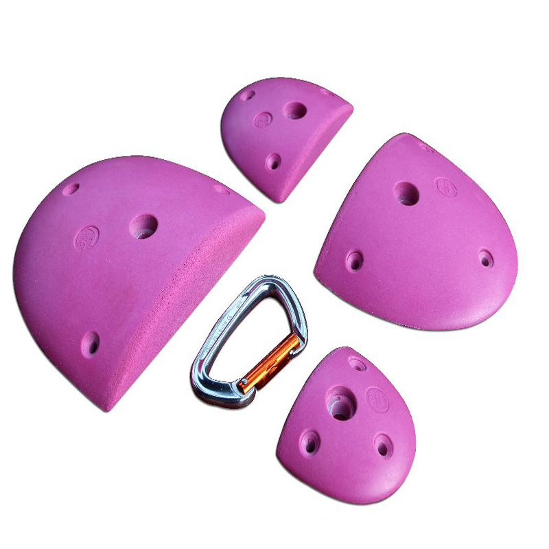 Sienna Rock Climbing Holds Wooden Composite Panels for a Wide Range of Climbing Routes