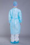 Medical Unisex PP Nonwoven Disposable Isolation Gown