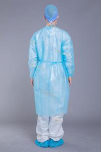 Quality Full Size 25g PP Nonwoven Disposable Isolation Gown wholesale