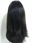 2017 Wholesale Price Straight Black Jewish Wigs Big Layer European Virgin Human