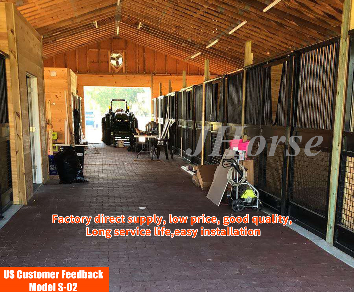 Galvanized Steel Horse Stall Fronts Temporary Horse Stable For Competition
