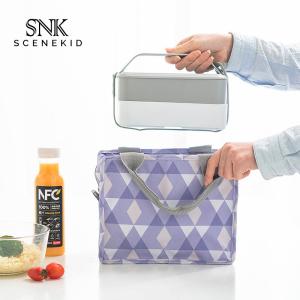 Quality PEVA Lining 600D Polyester Insulated School Lunch Bag wholesale
