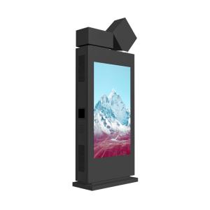 Quality NTSC 2000 Nits 250W 55&quot; Outdoor LCD Digital Signage wholesale