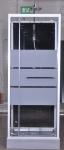 Fashion Pivot Door， Corner Shower Stalls , Square Shower Cabin with Grey acrylic