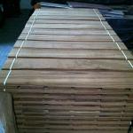 Sliced Cut Wood Flooring Veneer Sheet , Teak Wood Veneering 0.5 mm