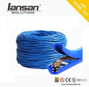 Quality Outdoor Double Jacket Cat6 UTP Lan Cable 24AWG 4 Pairs For Network Connecting wholesale