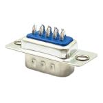 PBT D Sub 9 Connector Solder Male Solder Cup For Cable