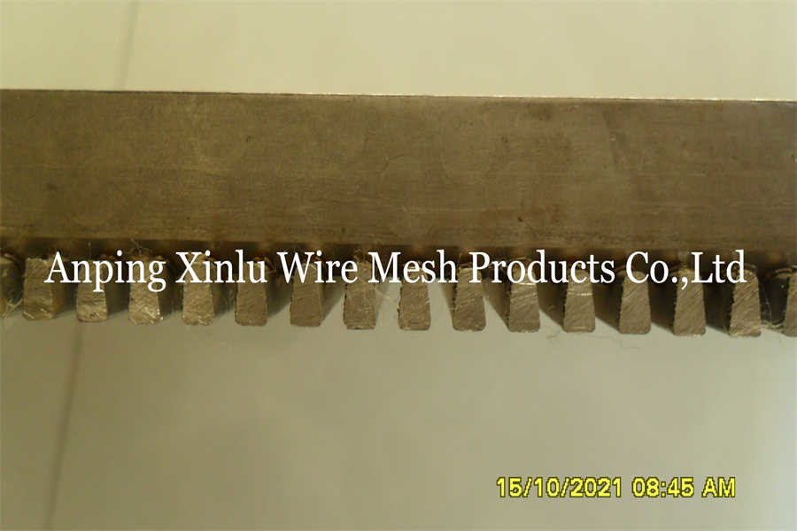 Acid Washing Wedge Wire Screen Panel with 2.5x4mm Profile and 27mm Support Rod Pitch