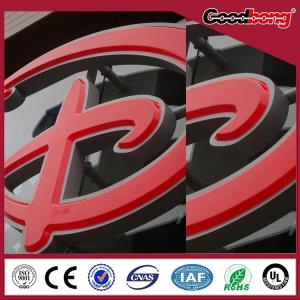 Quality Doubleside 3D LED steel signs/acrylic vacuum forming mirror signs/metal alphabet signs wholesale