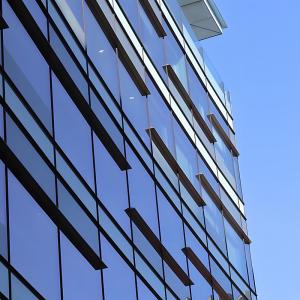 Quality Aluminium Color Glass Wall Soundproof For Sophisticated Interior wholesale
