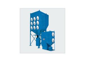 Quality High Filtration Downflow Cartridge Dust Collector , Horizontal Industrial Dust Collector Welding Fume wholesale