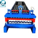 Gear Drive Roofing Sheet Roll Forming Machine High Forming Machine 30-35 m / min