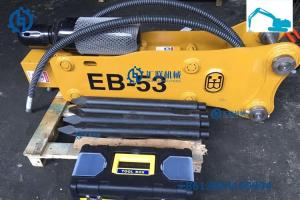 Quality High Efficiency Excavator Concrete Breaker , Chisel 53mm Hydraulic Jack Hammer wholesale
