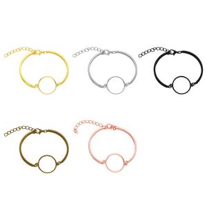 Quality Elegant Sublimation Bracelet Blanks DIY Custom Sublimation Charm Bracelets wholesale