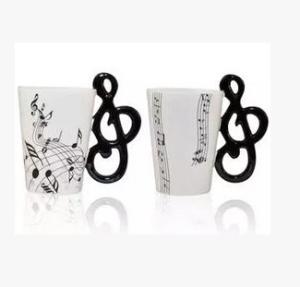 Quality New creative gift product guita volin ceramic mugs cup wholesale