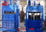 Scrap Tire Baler Hydraulic Baling Machine , Vertical Baling Press Machine