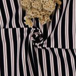 Easy Care Hygroscopic Lenjing Modal Striped Knit Fabric For Tracksuit