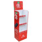 Commercial Stand Up Cardboard Display , Custom Cardboard Display Stands