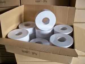 Quality Unbleached Biodegradable Virgin Wood Pulp two ply toilet paper wholesale