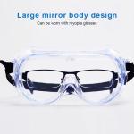 Anti - Virus Medical Eye Goggles Transparent Medical Glass Blinkers