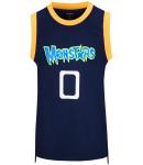 Colorful Basketball Team Jerseys Garments Loose Fit OEM Service Anti Bacterial